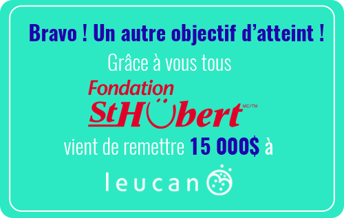 Donateur Défi émotions - Fondation Saint-Hubert à Tel-Jeunes
